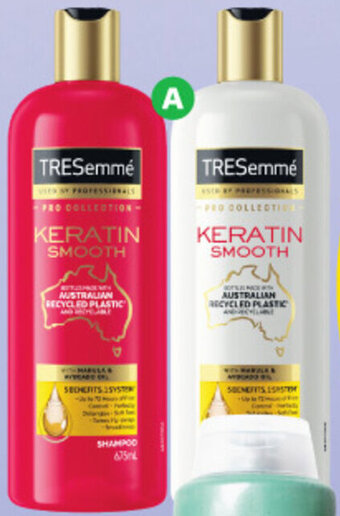 Woolworths TRESemme Shampoo or Conditioner 675ml offer