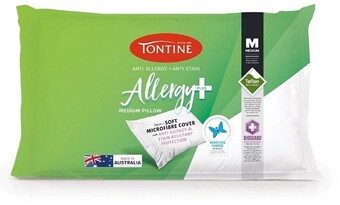 Spotlight 40% off tontine allergy plus standard pillow offer