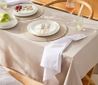 Spotlight 40% off emerson tablecloth stone offer