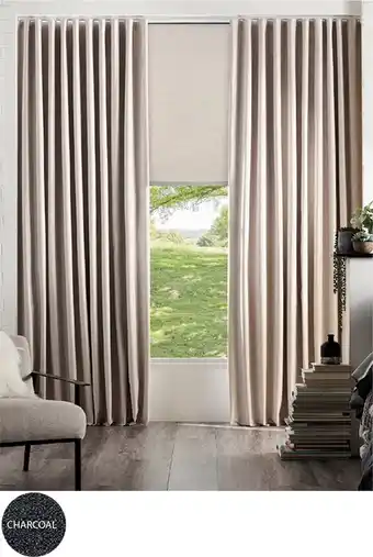 Spotlight 40% off luxe blockout s-fold curtains offer