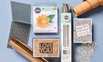 Spotlight 20% off sizzix dies & accessories offer