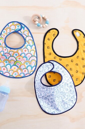 Spotlight Print & plain cotton spandex jersey offer