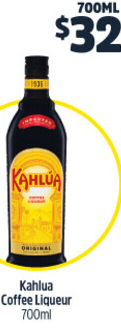 Woolworths Kahlua Coffee Liqueur 700ml offer
