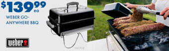 BCF Weber Go-Anywhere BBQ offer