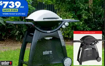 BCF Weber Family Q LPG BBQ offer