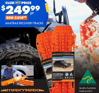 BCF Maxtrax Recovery Tracks offer