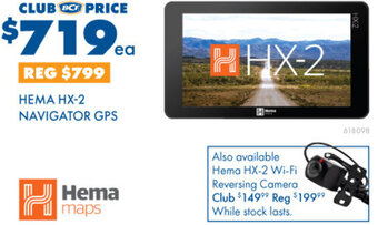 BCF Hema HX-2 Navigator GPS offer