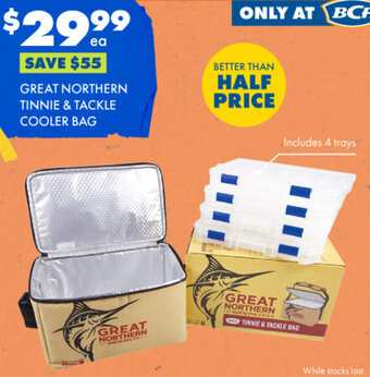 BCF Great Northern Tinnie & Tackle Cooler Bag offer