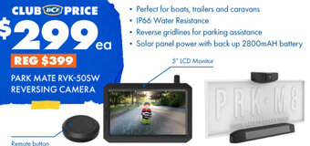 BCF Park Mate RVK-50SW Reversing Camera offer