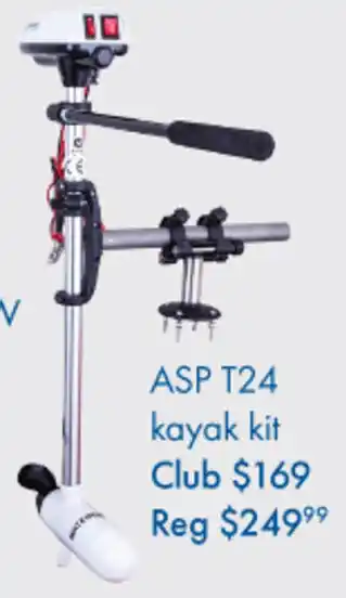 BCF ASP T24 Kayak Kit offer