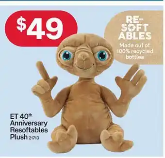 Australia Post Et 40th anniversary resoftables plush offer
