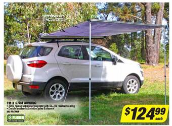 Autobarn 2m x 2.5m awning offer