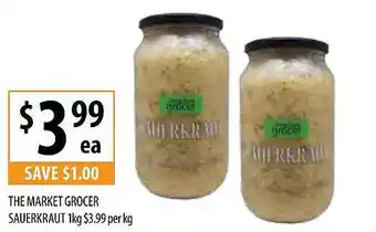 Supabarn The market grocer sauerkraut offer