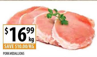Supabarn Pork medallions offer