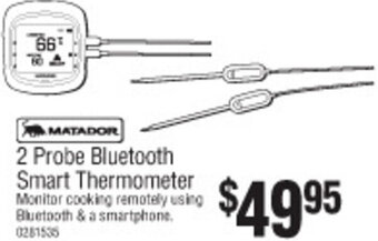 Bunnings 2 Probe Bluetooth Smart Thermometer offer