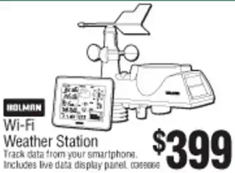 Bunnings Holman Wi-Fi Weather Station offer