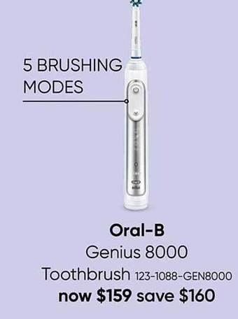 Oral-b genius 8000 toothbrush