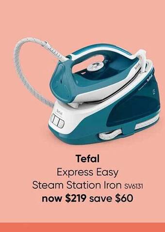 Myer Tefal express easy steam station iron offer