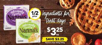 Drakes Nanna's pies 450g-600g offer
