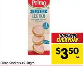 Spar Primo stackers offer
