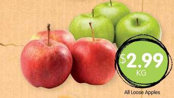 Spudshed All loose apples offer