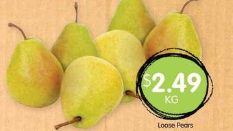 Spudshed Loose pears offer