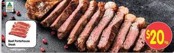 Spar Beef porterhouse steak offer