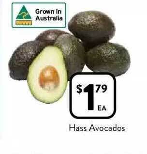 Hass avocados