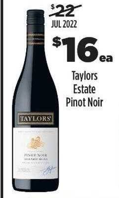 Liquorland Taylors estate pinot noir offer
