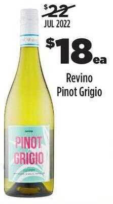 Liquorland Revino pinot grigio offer