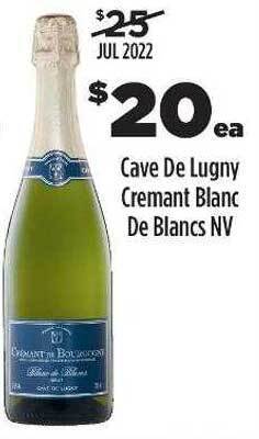 Liquorland Cave de lugny cremant blanc de blancs nv offer