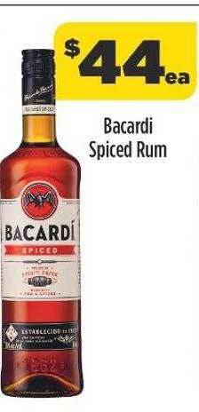 Liquorland Bacardi spiced rum offer