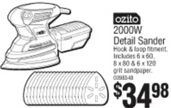 Bunnings Ozito 2000W Detail Sander offer