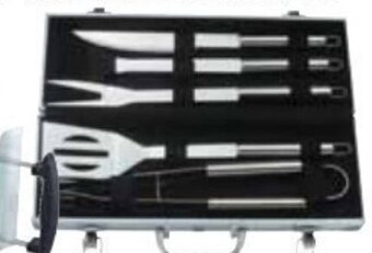 Cheap as Chips BBQ Tool Kit in Case Set of 5 offer