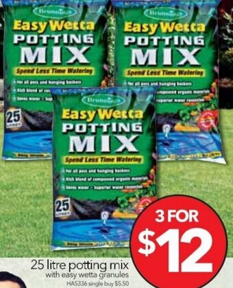Cheap as Chips 25 Litre Potting Mix offer