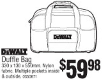 Dewalt Duffle Bag