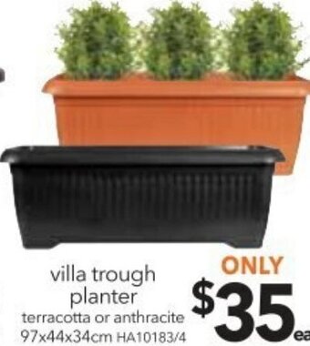 Cheap as Chips Villa Trough Planter 97x44x34cm offer