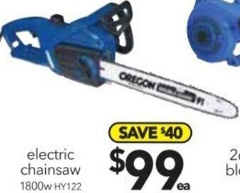 Cheap as Chips Electric Chainsaw 1800w offer