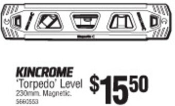 Kincrome Torpedo Level
