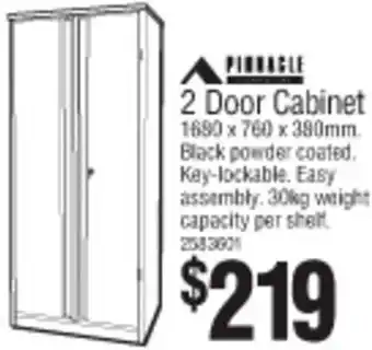 Bunnings 2 Door Cabinet offer