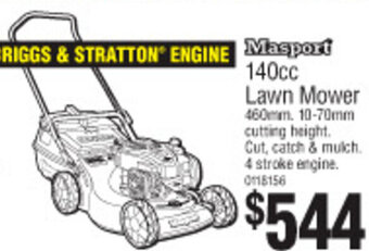 Masport 140cc Lawn Mower