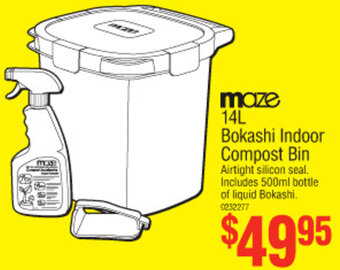 Maze 14L Bokashi Indoor Compost Bin
