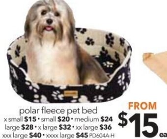 Polar Fleece Pet Bed