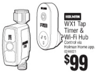 Holman WX1 Tap Timer & Wi-Fi Hub