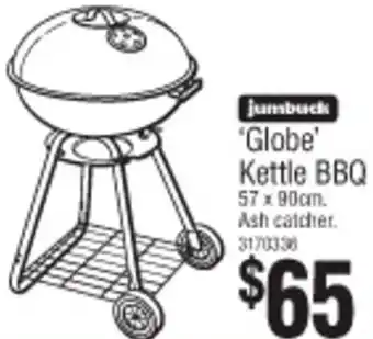 Bunnings Jumbuck Globe Kettle BBQ offer