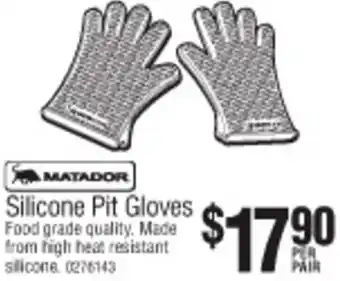 Bunnings Silicone Pit Gloves offer