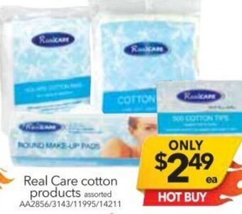 Cheap as Chips Real Care Cotton Products offer