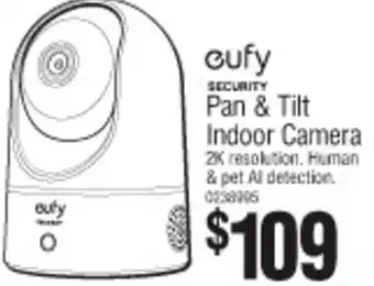 Bunnings Eufy Security Pan & Tilt Indoor Camera offer