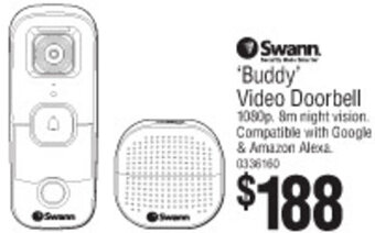 Swann Buddy Video Doorbell