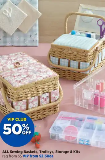 All Sewing Baskets, Trolleys, Storage & Kits